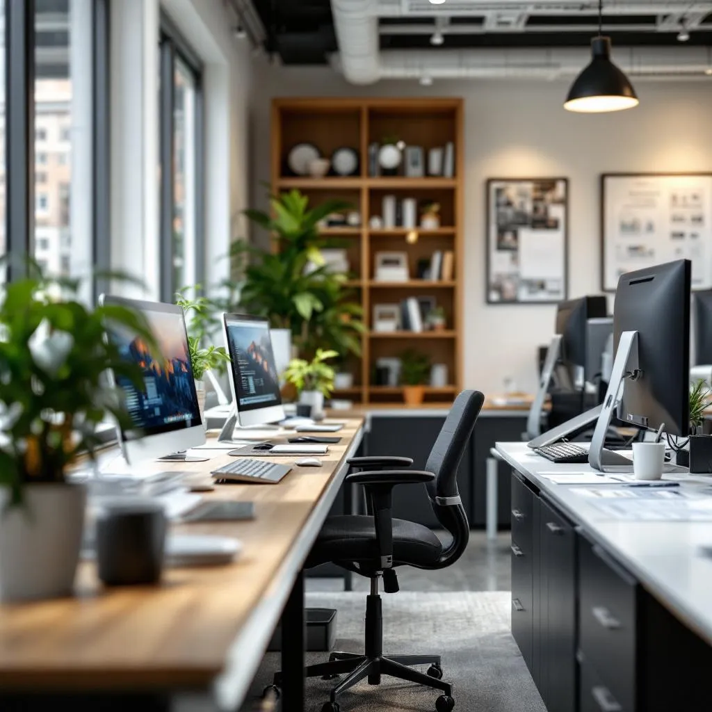 Vue aérienne de Sannois, illustrant les copropriétés